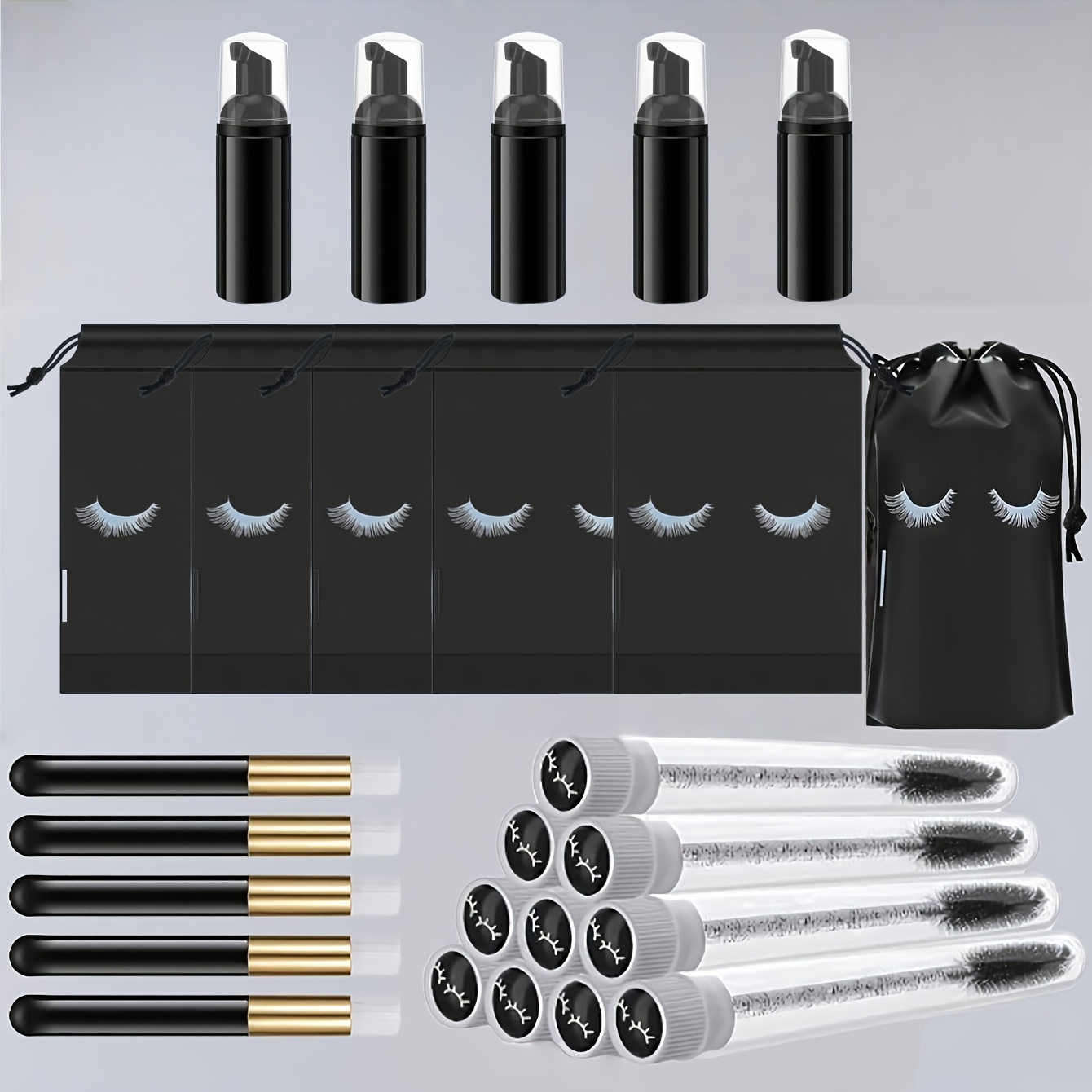Detailing Brush Set - Zestaw do pielęgnacji rzęs - 20