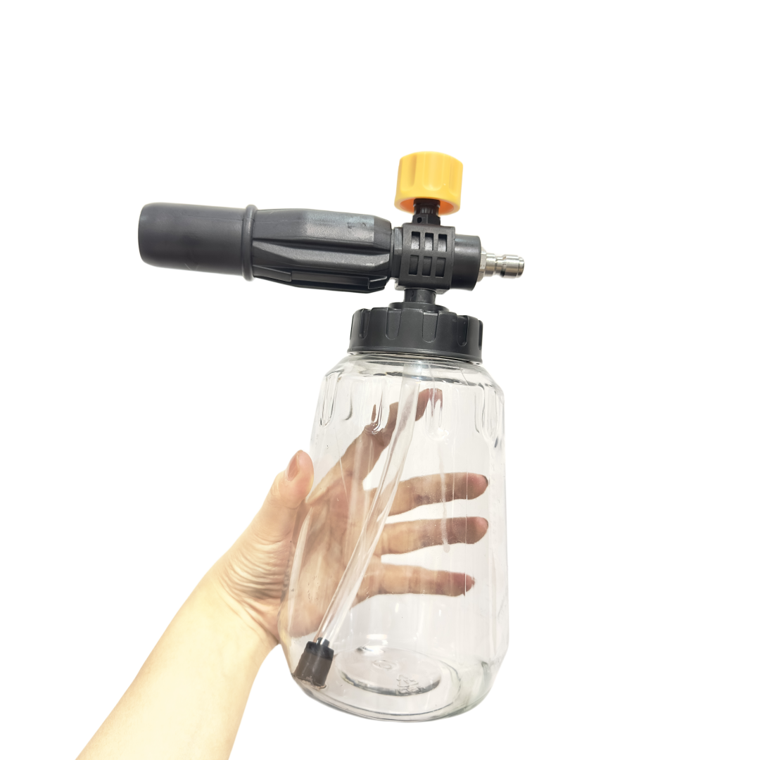 Foam Cannon Car Wash - 1 PC Czarno-żółta gruba pianka z