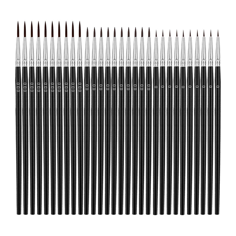 Detailing Brush Set - 30 szt. Małych pędzli do detali,