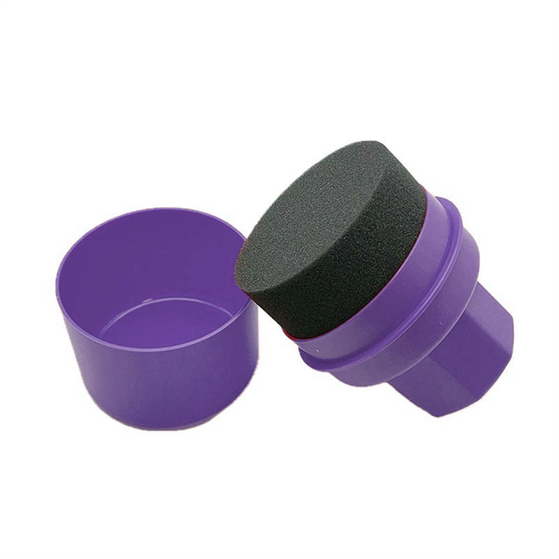 Wax Applicator Pad - Gąbka do woskowania samochodu z pokrywką,