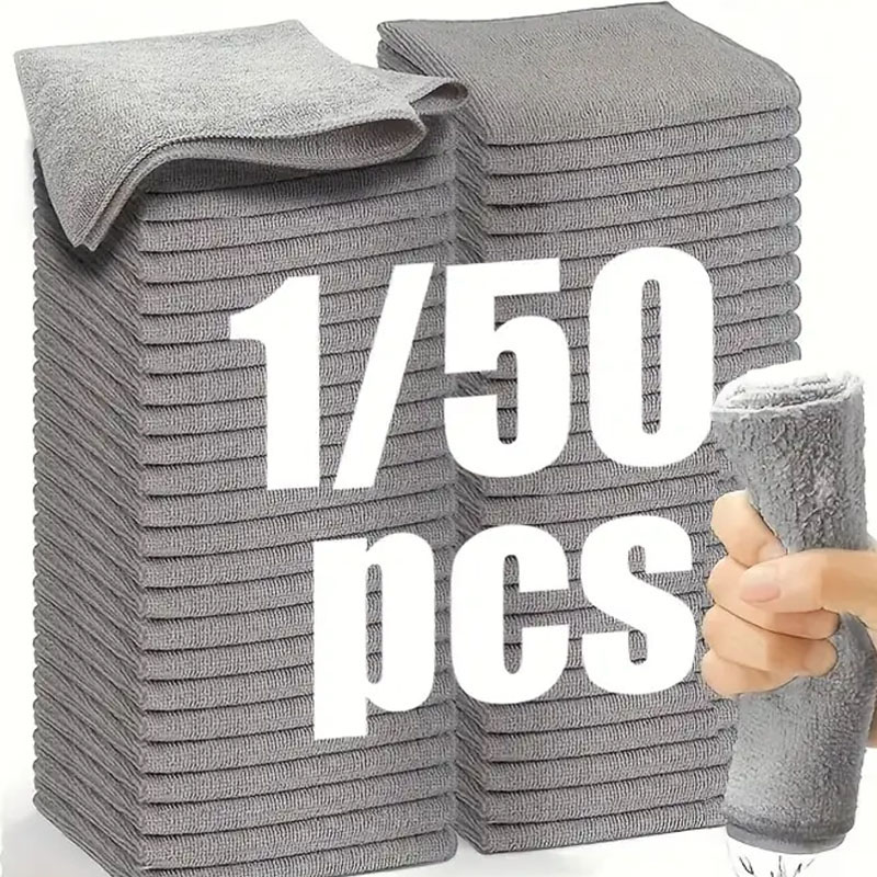 Microfiber Towel Detailing - 1/50szt Ściereczka z mikrofibry Chłonny ręcznik