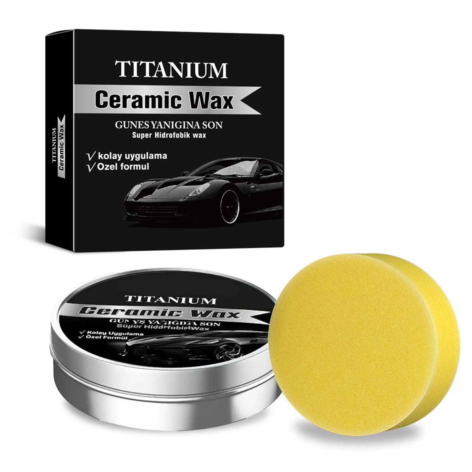 Car Wax Ceramic Coating - 100g Ceramiczny Wosk w Kremie do