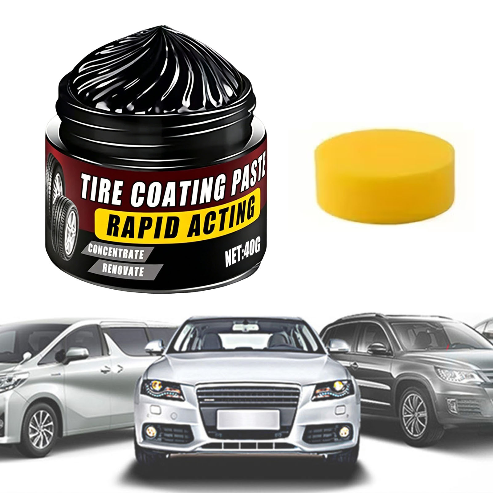 Trim Restorer Plastic - Powłoka do opon z ochroną UV,