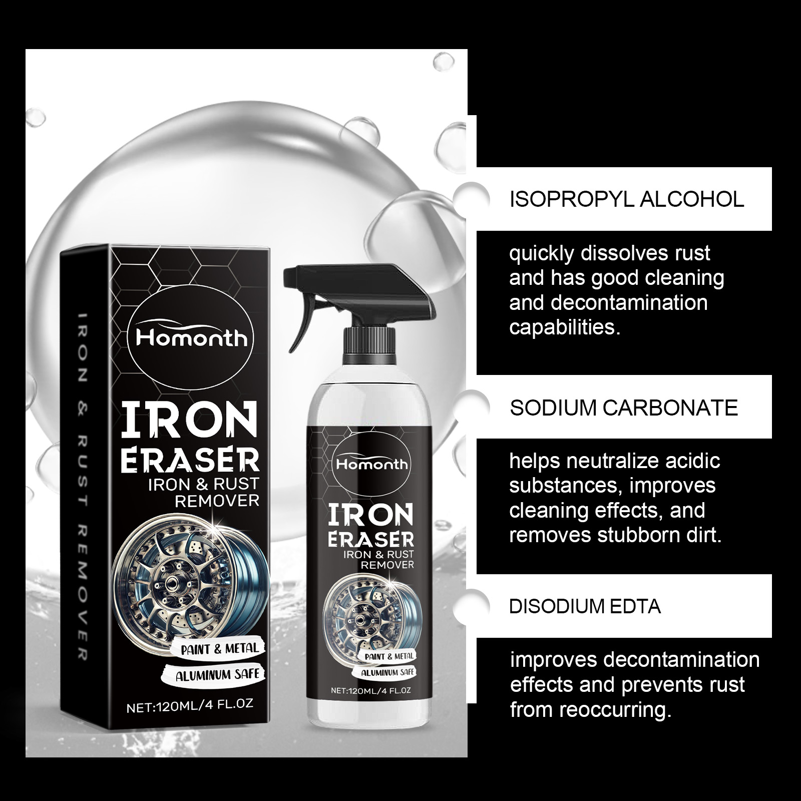 Spray do usuwania rdzy z felg  – Wheel Cleaner Alloy recenzja i cena