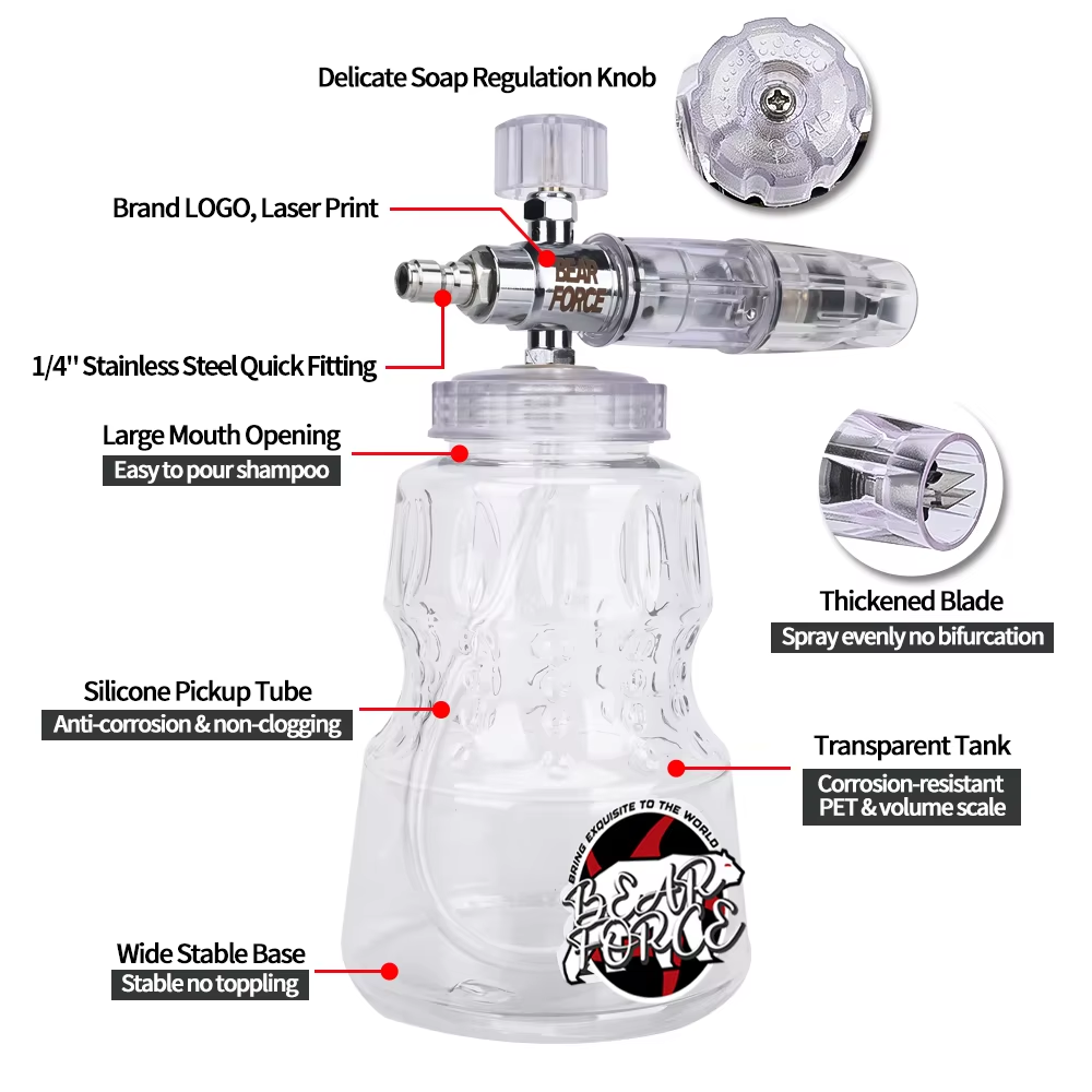 Pistolet do piany do myjki ciś – Pressure Washer Foam Gun recenzja i cena