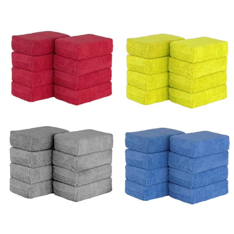 8 szt. Aplikatorów z mikrofibr – Wax Applicator Pad recenzja i cena