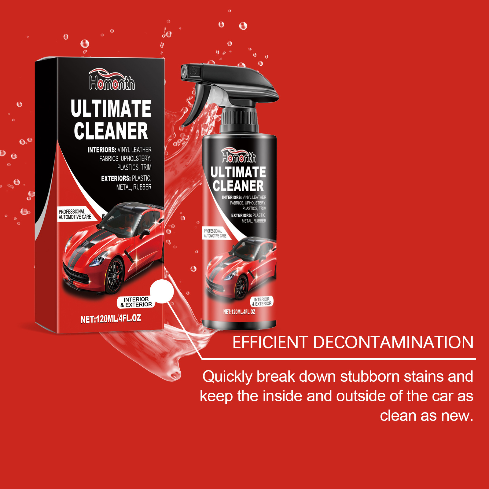 Homonth 120ml Środek do usuwan – Leather Cleaner Interior recenzja i cena