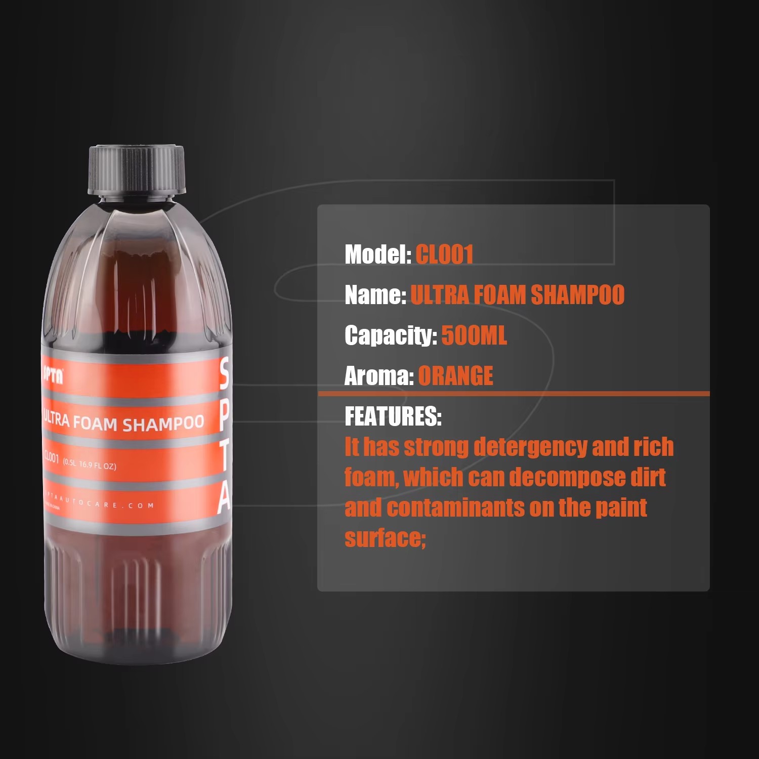 SPTA Ultra Foam Shampoo (16 Oz – Car Shampoo Ph recenzja i cena