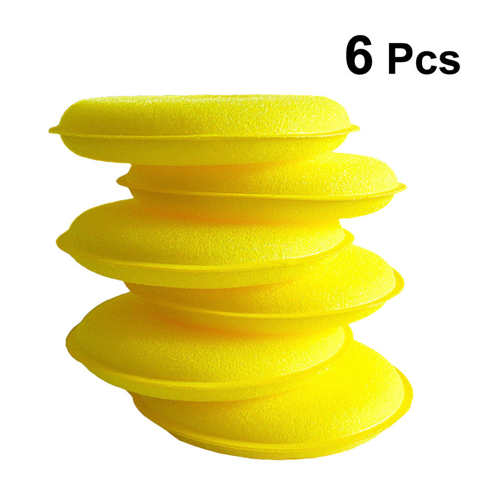 6 szt. Gąbki do woskowania i p – Wax Applicator Pad recenzja i cena