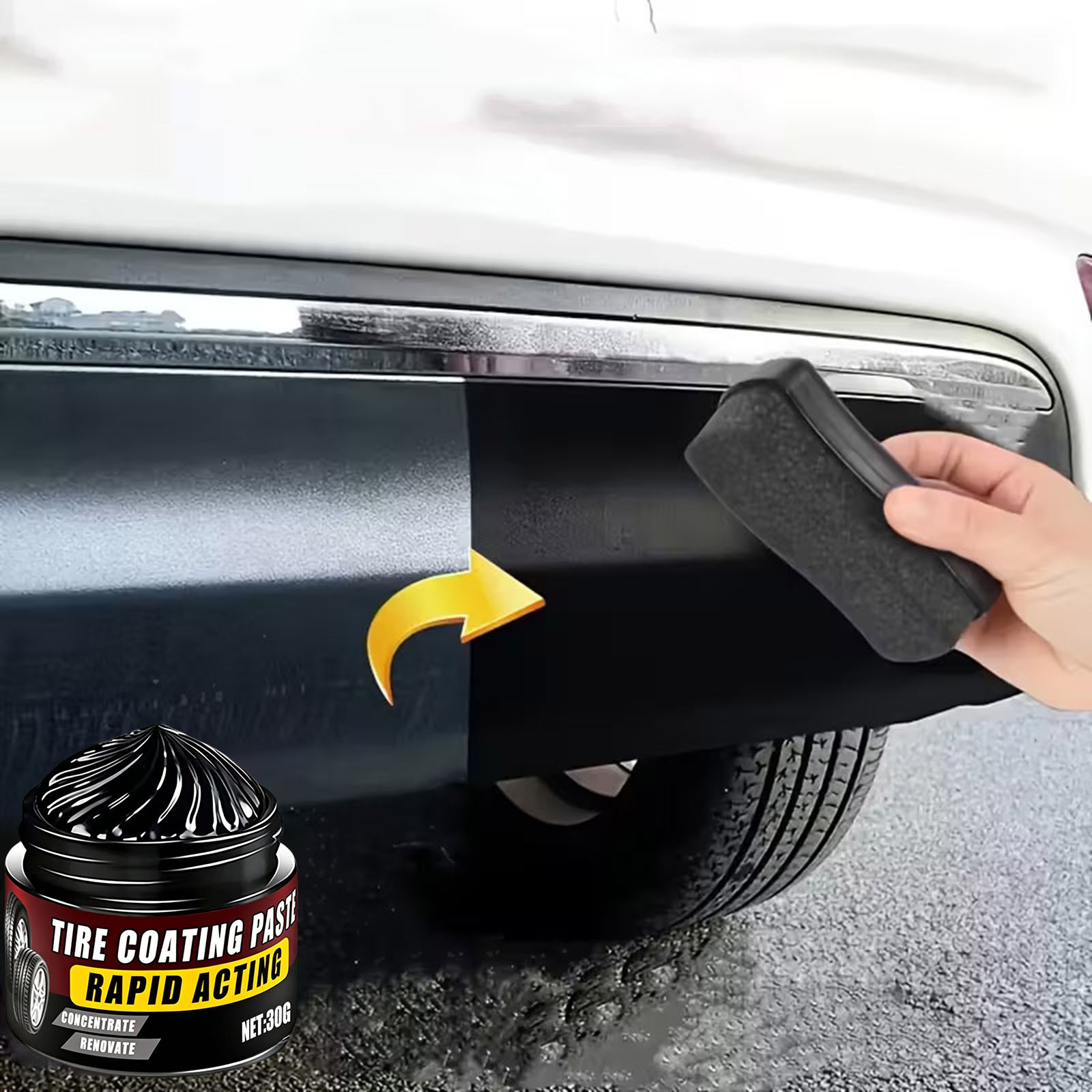 Powłoka do opon z ochroną UV,  – Trim Restorer Plastic recenzja i cena