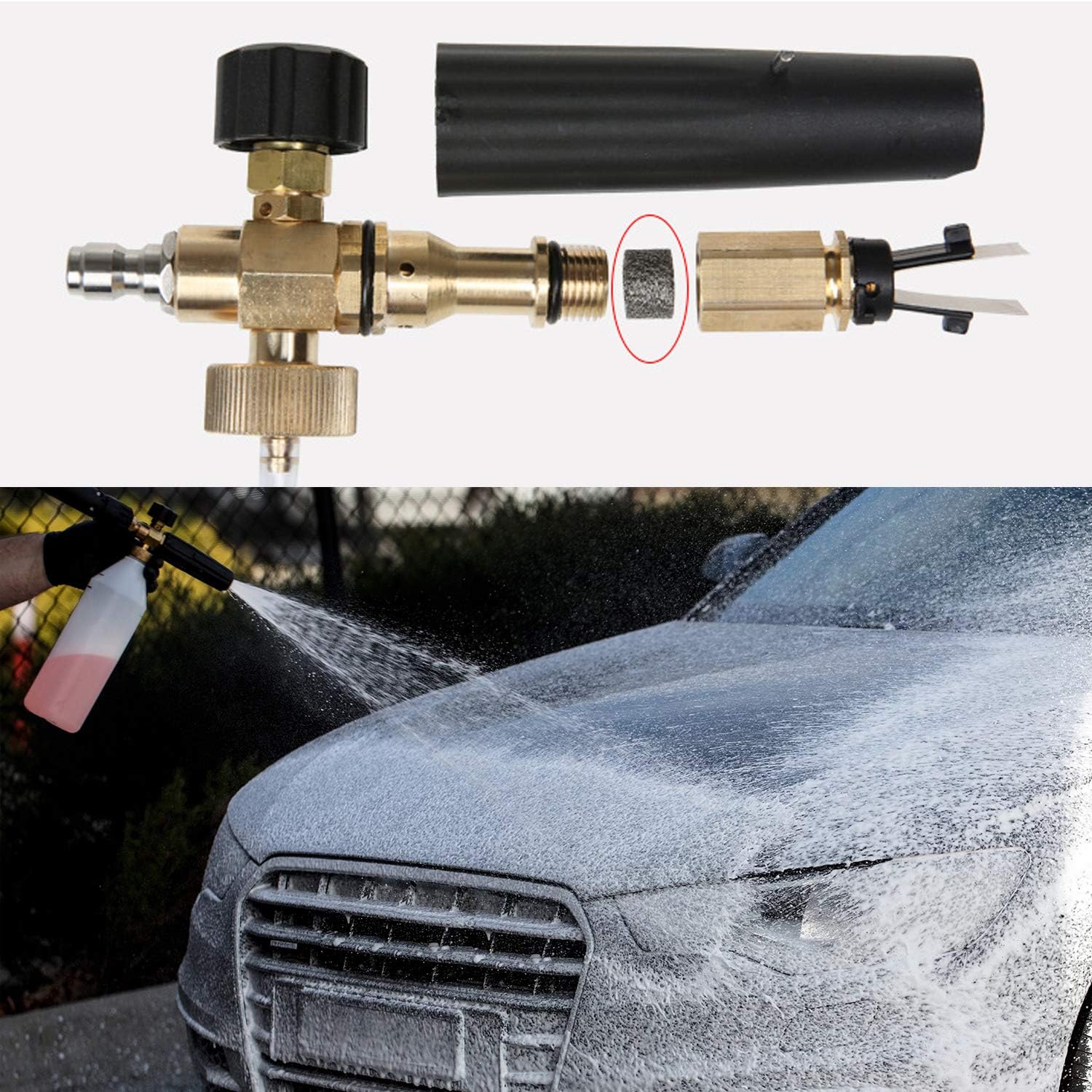 4 szt. Lanca piankowa o dużej  – Pressure Washer Foam Gun recenzja i cena